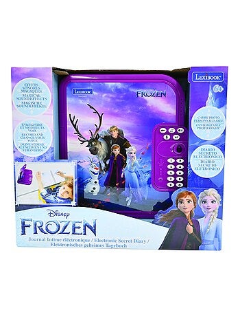 Libreta electrónica Frozen Secret seguro
