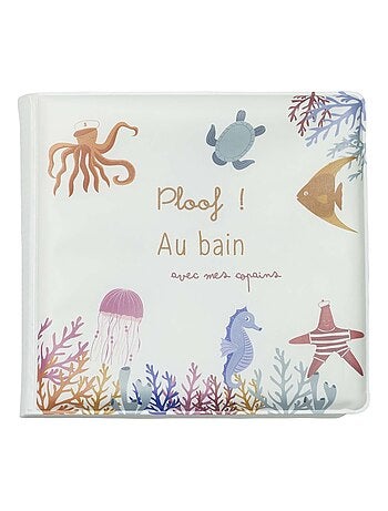 Libro de baño animales marinos