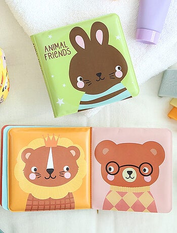 Libro de baño infantil, amigos animales | A Little Lovely Company