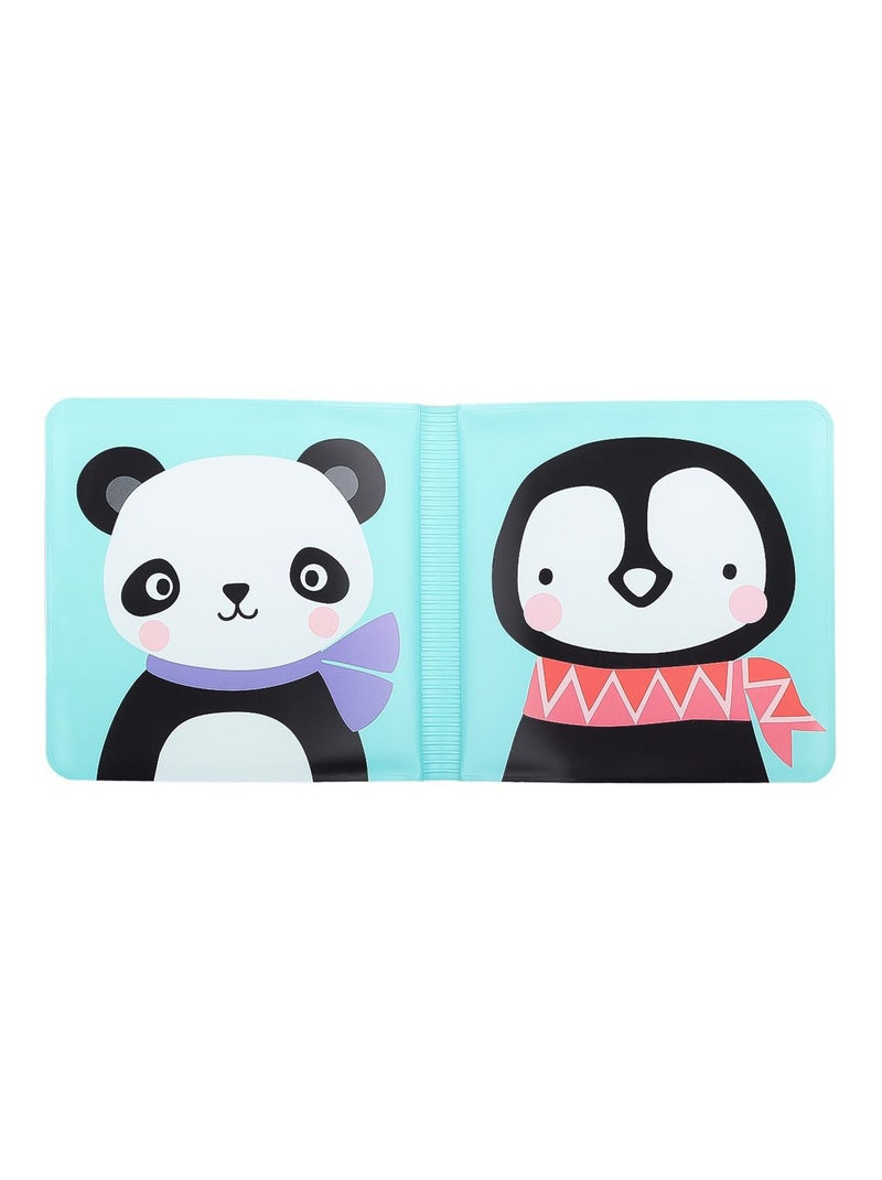Libro de baño infantil, amigos animales | A Little Lovely Company Verde - Kiabi