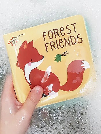 Libro de baño para niños, amigos del bosque | A Little Lovely Company
