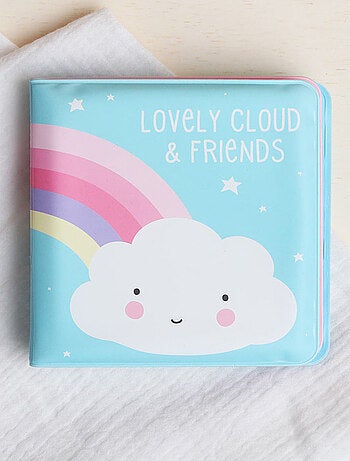Libro de baño para niños, lovely cloud y sus amigos | A Little Lovely Company