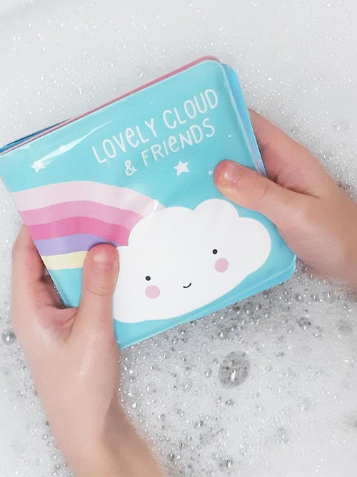 Libro de baño para niños, lovely cloud y sus amigos | A Little Lovely Company - Kiabi