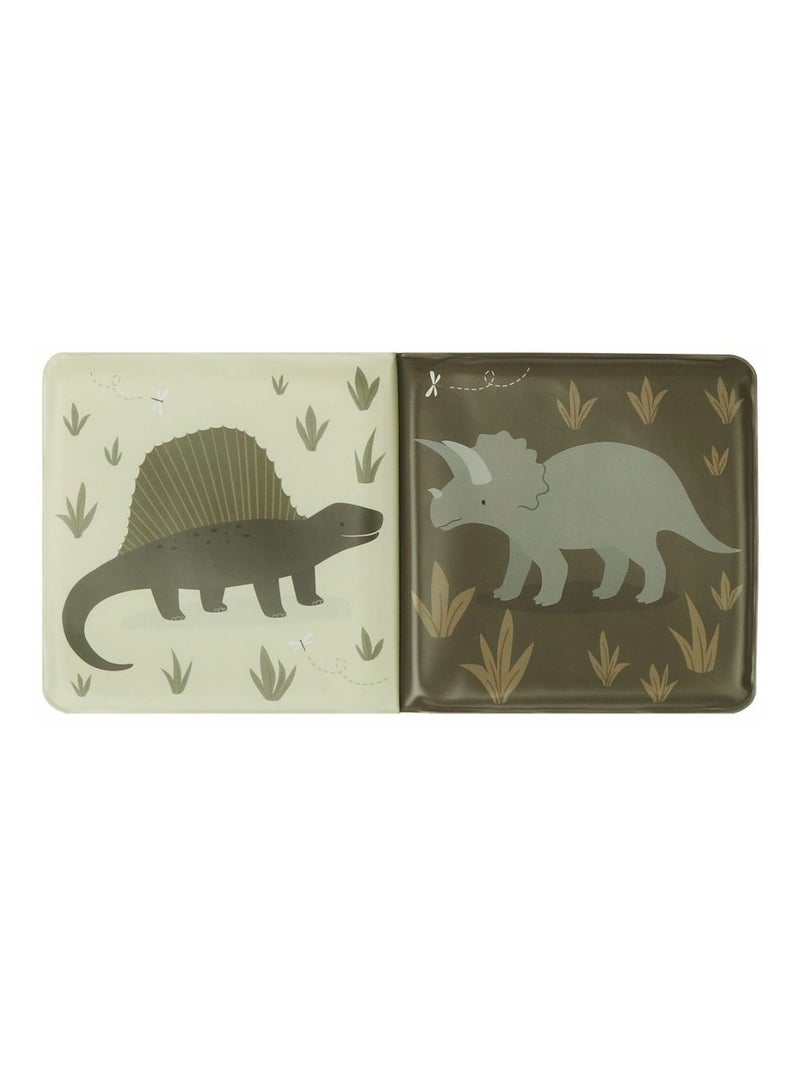 Libro de baño para niños, nuestros amigos dinosaurios | A Little Lovely Company Verde - Kiabi