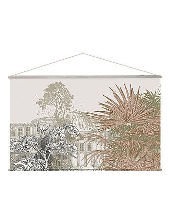 Lienzo mural vegetal