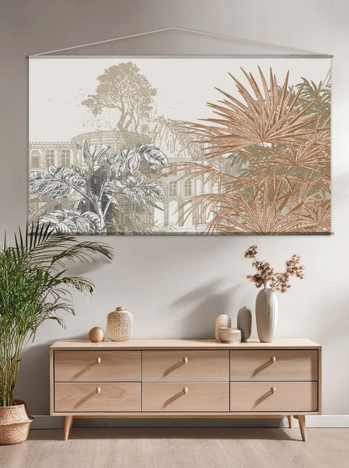 Lienzo mural vegetal - Kiabi