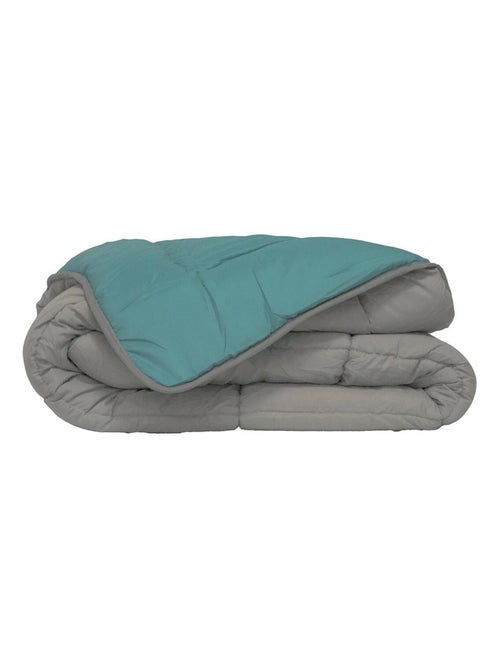 Ligero edredón reversible bicolor de microfibra de 200 g/m² - Kiabi