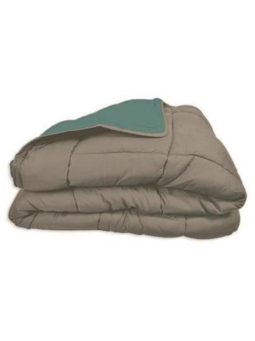 Ligero edredón reversible bicolor de microfibra de 200 g/m² - Kiabi