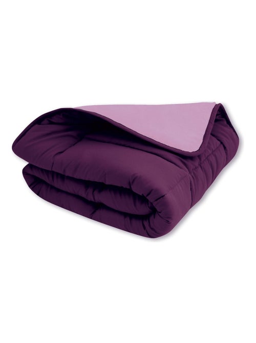 Ligero edredón reversible bicolor de microfibra de 200 g/m² - Kiabi