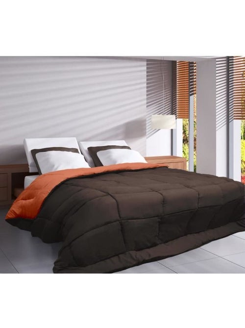 Ligero edredón reversible bicolor de microfibra de 200 g/m² - Kiabi