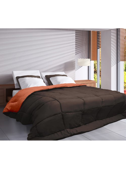 Ligero edredón reversible bicolor de microfibra de 200 g/m² - Kiabi