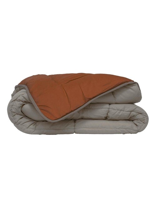 Ligero edredón reversible bicolor de microfibra de 200 g/m² - Kiabi