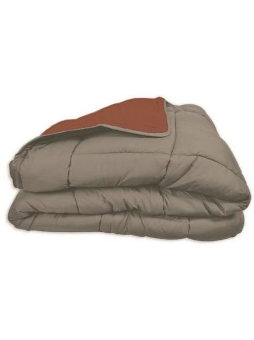 Ligero edredón reversible bicolor de microfibra de 200 g/m² - Kiabi