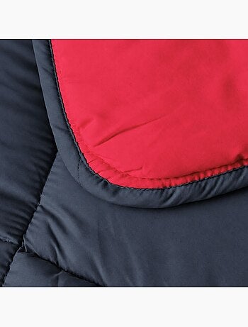 Ligero edredón reversible bicolor de microfibra de 200 g/m²