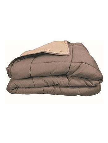 Ligero edredón reversible bicolor de microfibra de 200 g/m²