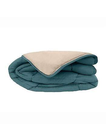 Ligero edredón reversible bicolor de microfibra de 200 g/m²
