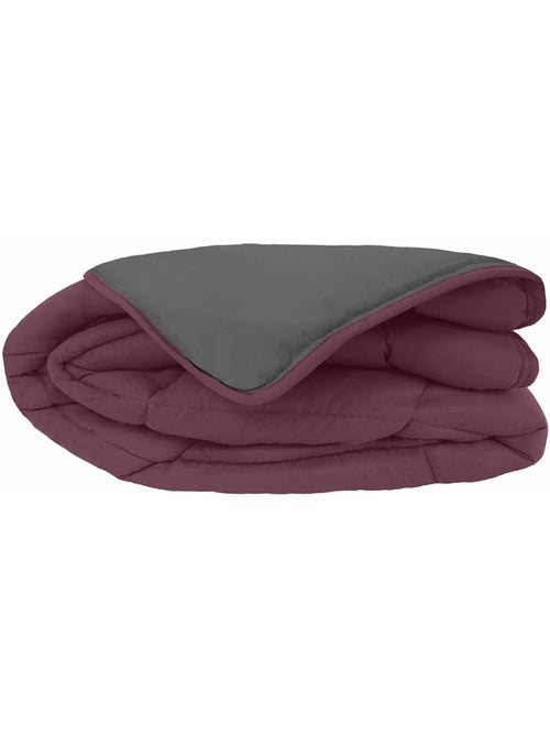 Ligero edredón reversible bicolor de microfibra de 200 g/m² - Kiabi