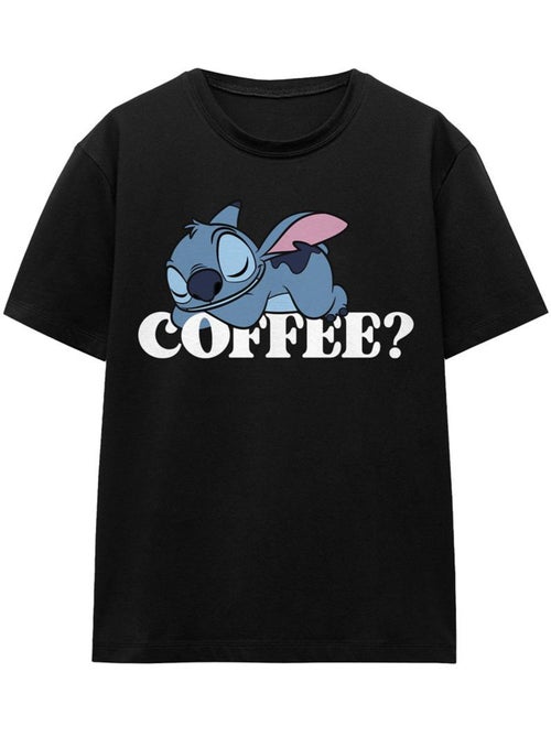 Lilo & Stitch - Camiseta Coffee? para Mujer - Kiabi
