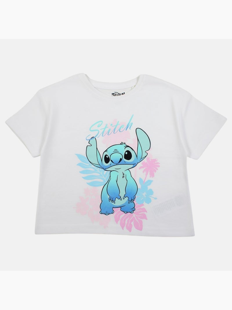 Lilo & Stitch - Camiseta para niña Blanco - Kiabi