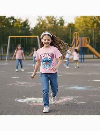 Lilo & Stitch - Camiseta para niña