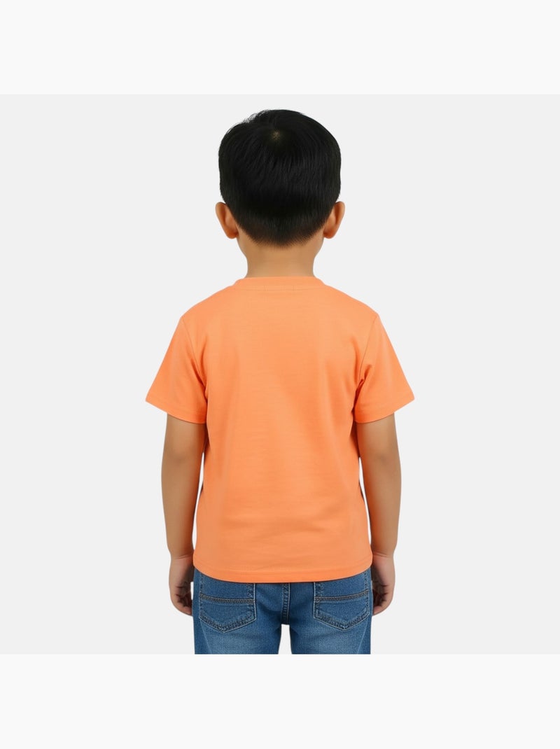 Lilo & Stitch - Camiseta para niño Naranja - Kiabi