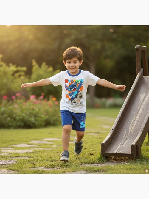 Lilo & Stitch - Conjunto camiseta y short niño - Kiabi