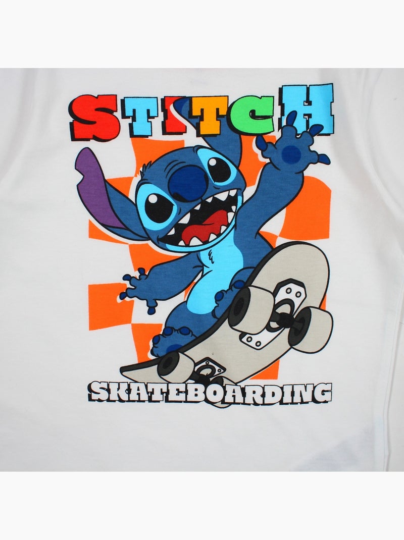 Lilo & Stitch - Conjunto camiseta y short niño Azul marino - Kiabi