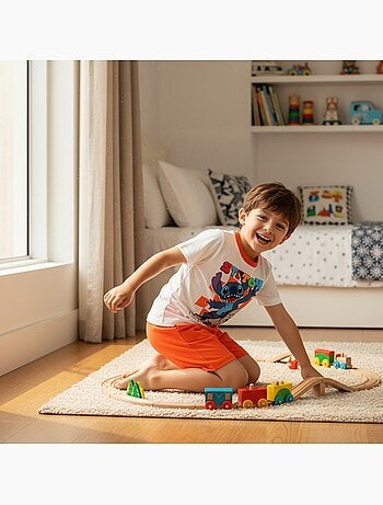 Lilo & Stitch - Conjunto camiseta y short niño