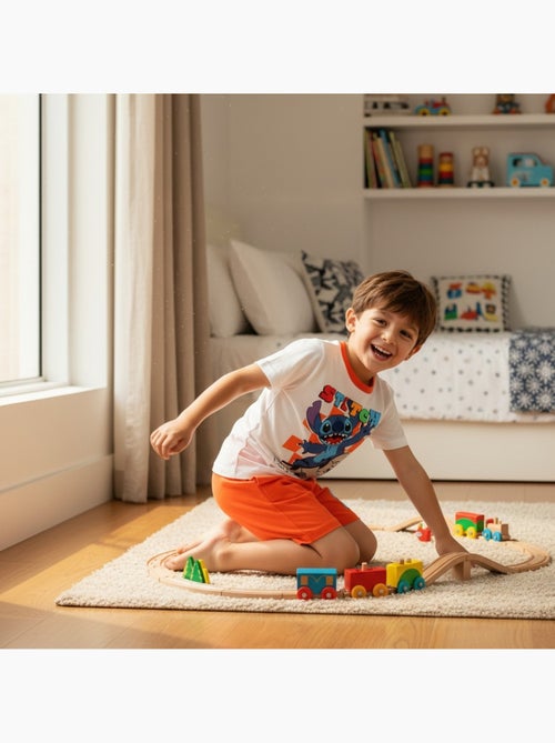 Lilo & Stitch - Conjunto camiseta y short niño - Kiabi