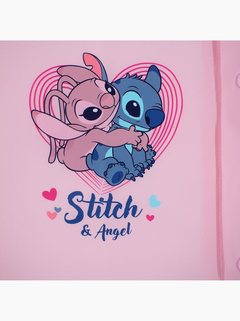Lilo & Stitch - Impermeable infantil Stitch y Angel Rosa - Kiabi