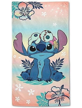 Lilo & Stitch - Toalla de playa niño con motivo personaje colorido