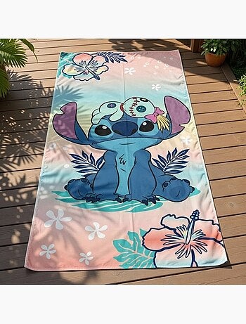 Lilo & Stitch - Toalla de playa niño con motivo personaje colorido