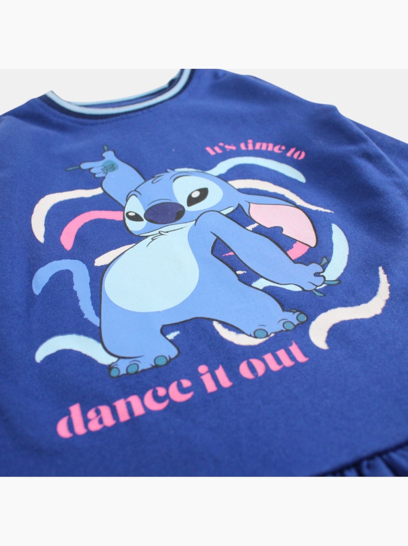 Lilo & Stitch - Vestido niña Azul marino - Kiabi