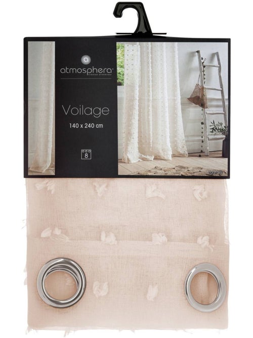 Lily beige transparente 140x240cm - Kiabi