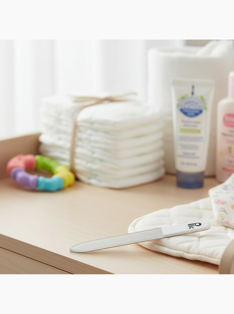 Lima de uñas bebé vidrio esmerilado doble cara Transparente - Kiabi