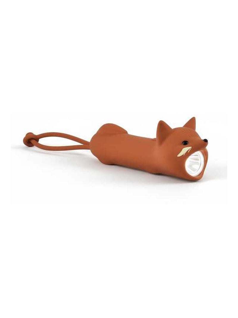 Linterna animales de silicona para niños | Little L Marrón claro - Kiabi