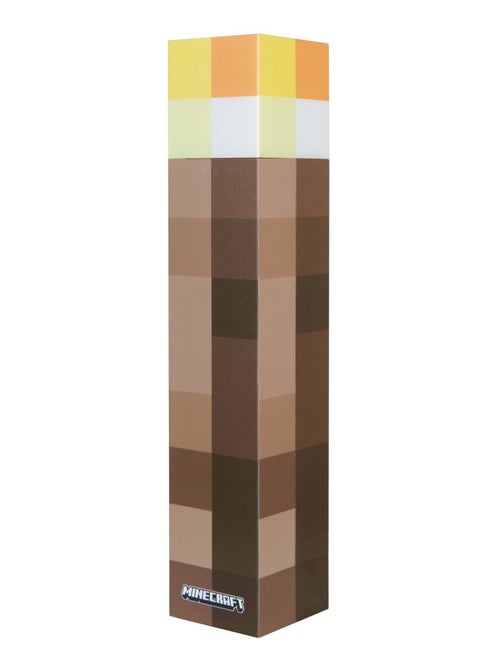 Linterna LED recargable por USB - 4 colores + soporte mural 'Roba' - Minecraft - Kiabi