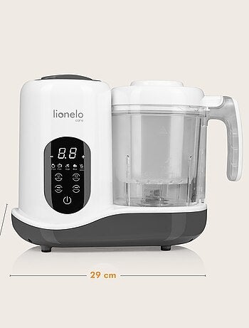 LIONELO 5 en 1 - Licuadora - Vaporera - Calienta biberones - Esterilizador