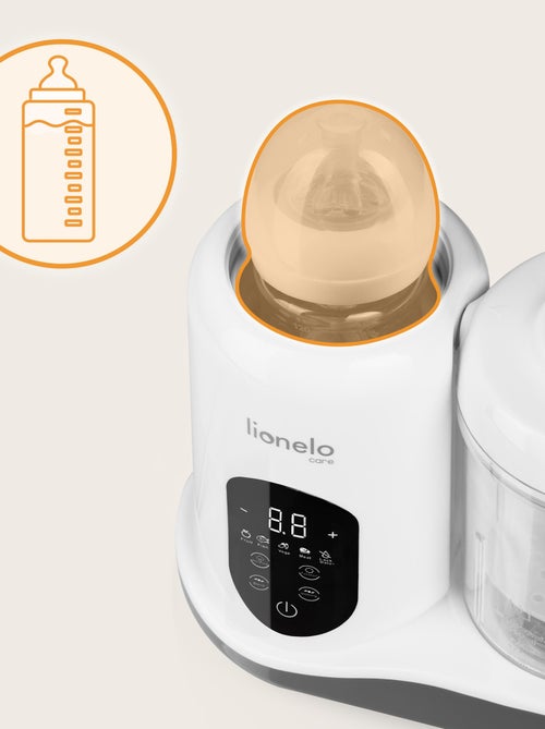 LIONELO 5 en 1 - Licuadora - Vaporera - Calienta biberones - Esterilizador - Kiabi
