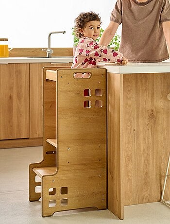 LIONELO Ayudante de Cocina - Torre Evolutiva de Observación y Aprendizaje - Montessori - Estantería