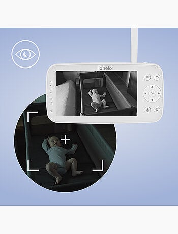 LIONELO Babyline 8.4 videobabyfoon - Monitor - Mobiele app - Bereik 300 m - Huilherkenning