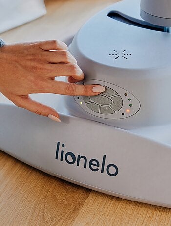 LIONELO Mell - Columpio para bebé 360° - 12 melodías - 6 modos - Control remoto - Bluetooth