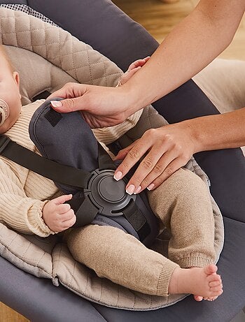 LIONELO Ralf - Hamaca y columpio eléctrico para bebé - Control remoto - 5 velocidades