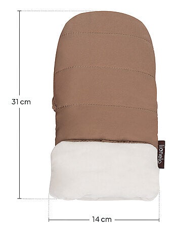 LIONELO Saco para Cochecito - Manopla para Cochecito - Universal - Impermeable