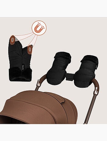 LIONELO Saco para Cochecito - Manopla para Cochecito - Universal - Impermeable