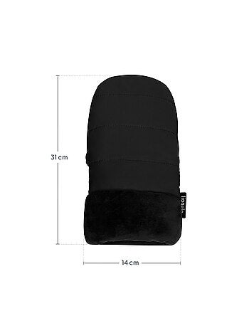 LIONELO Saco para Cochecito - Manopla para Cochecito - Universal - Impermeable