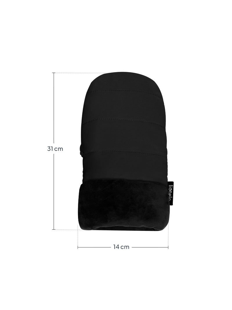 LIONELO Saco para Cochecito - Manopla para Cochecito - Universal - Impermeable Negro Negro - Kiabi