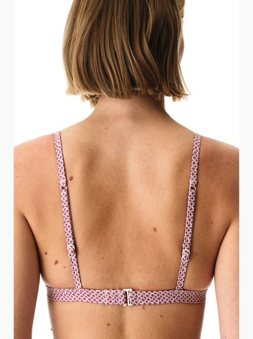 Liriane top de bikini triangular floral penti - Kiabi
