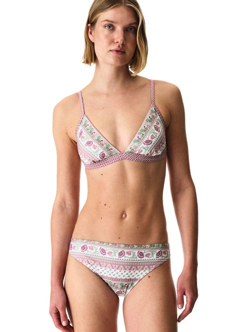 Liriane top de bikini triangular floral penti - Kiabi