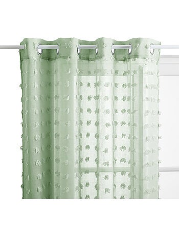 Lirio voile 240x140cm verde celadón
